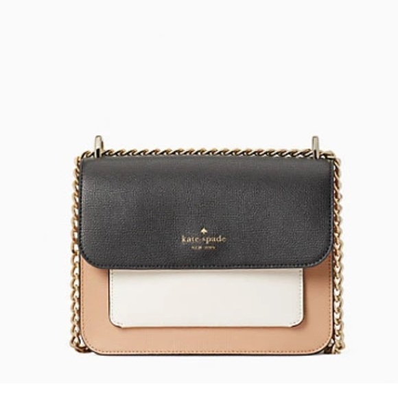 Kate Spade Remi Colorblock Flap Chain Crossbody - Picture 4 of 16